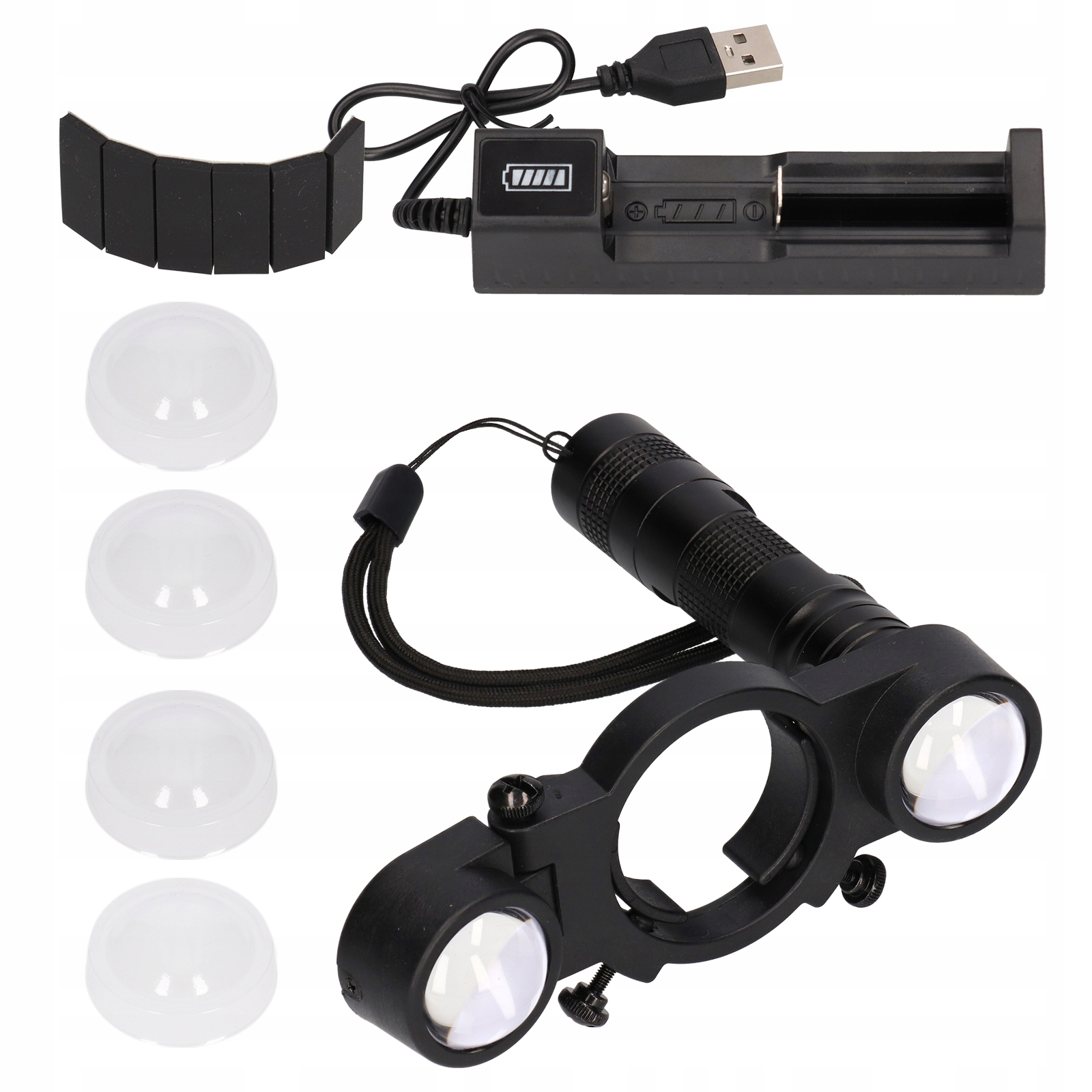 LATARKA LAMPA DO PISTOLETU LAKIERNICZEGO 3 TRYBY