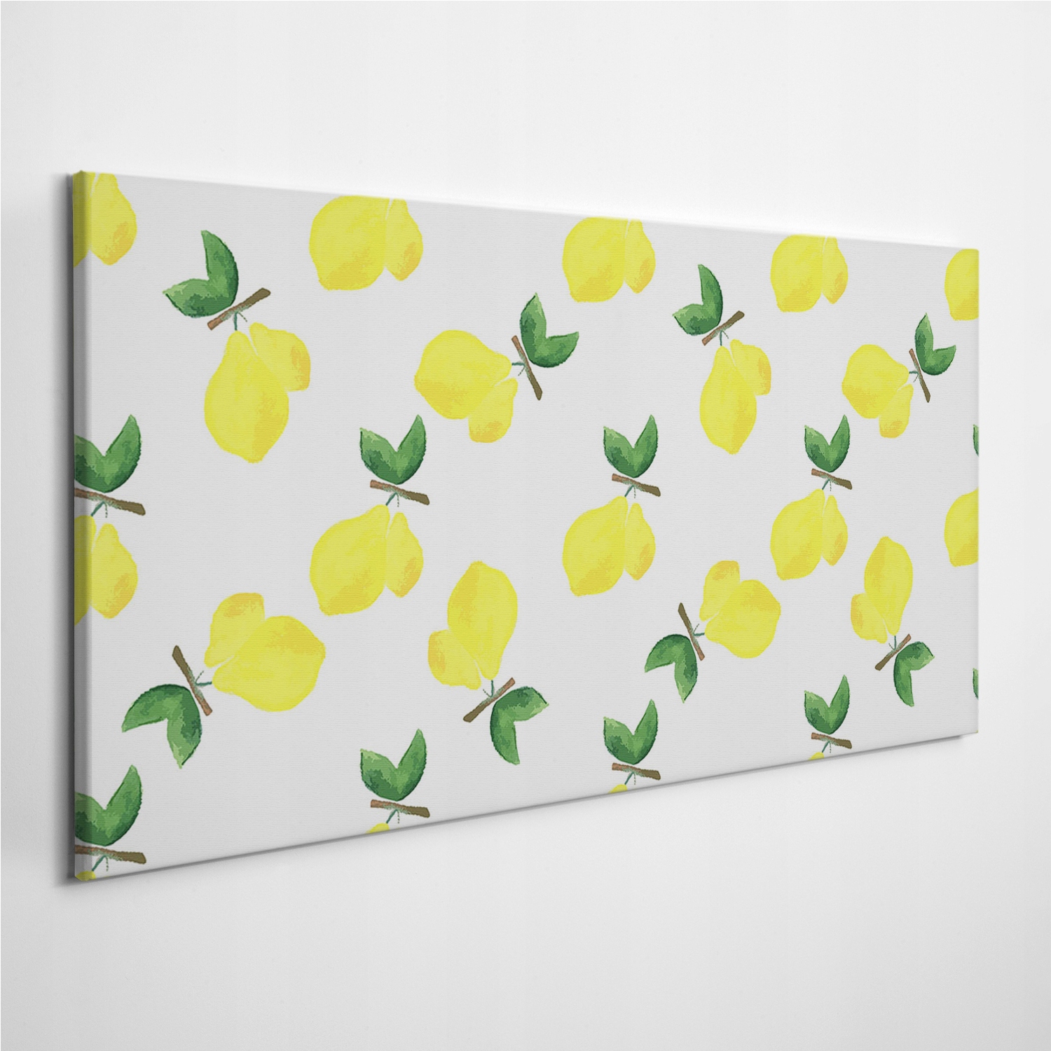 

Obraz na płótnie na ścianę Cytryna Akwarele 140x70