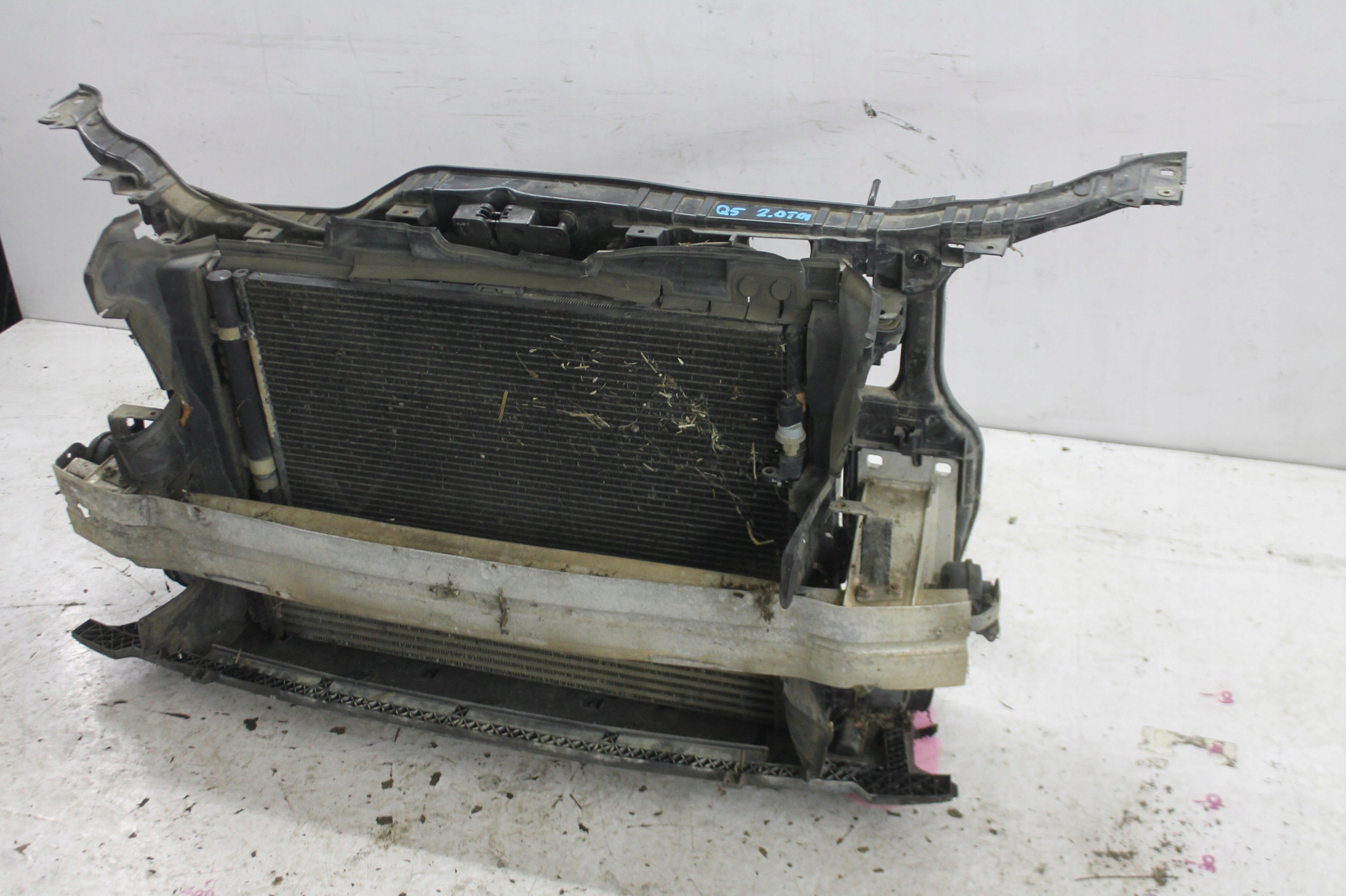 support panel for radiators radiator KOMPLET AUTOMAT AUDI Q5 8R 2.0 TDI 08-12