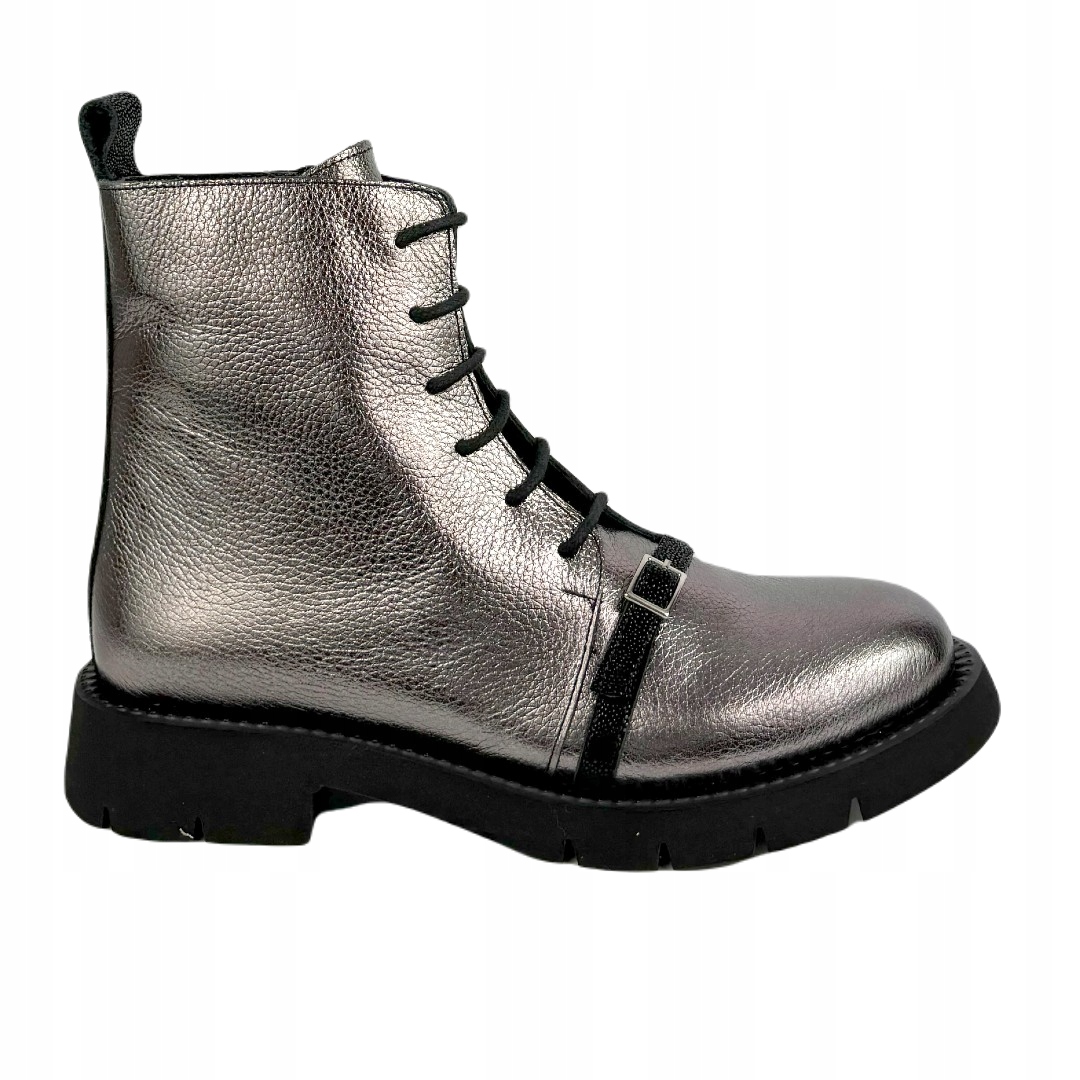 Dámské kotníkové boty Boccato 0681-1595 COL179.172.GREY 37, Stříbro