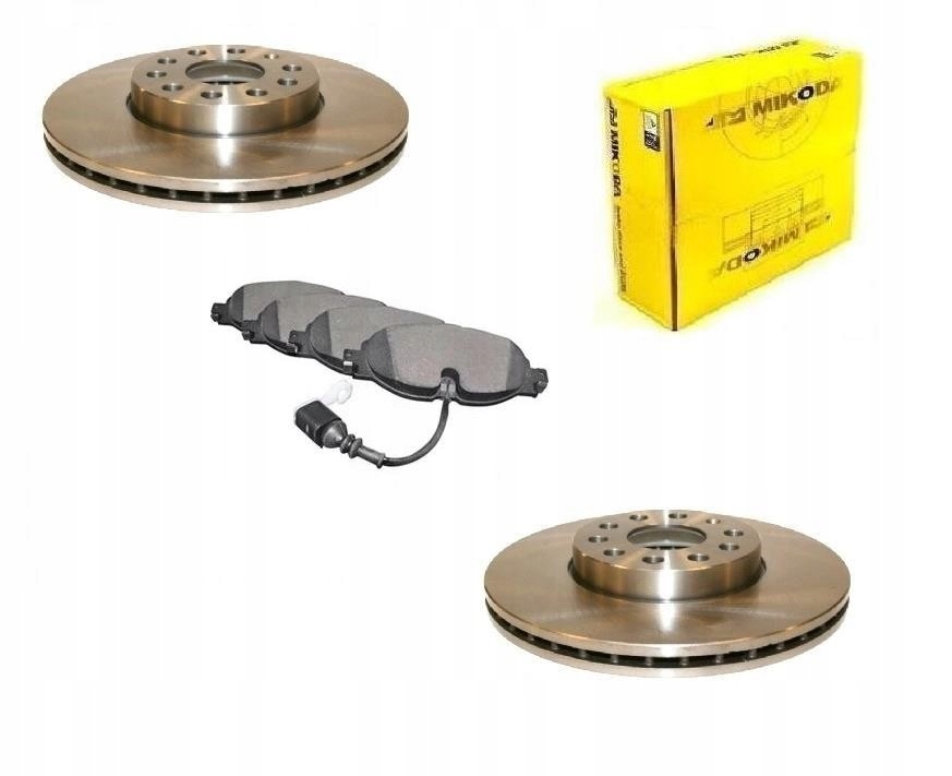 Kotouče Škoda Octavia III IV Superb Karoq Kodiaq Přední Sada 312MM