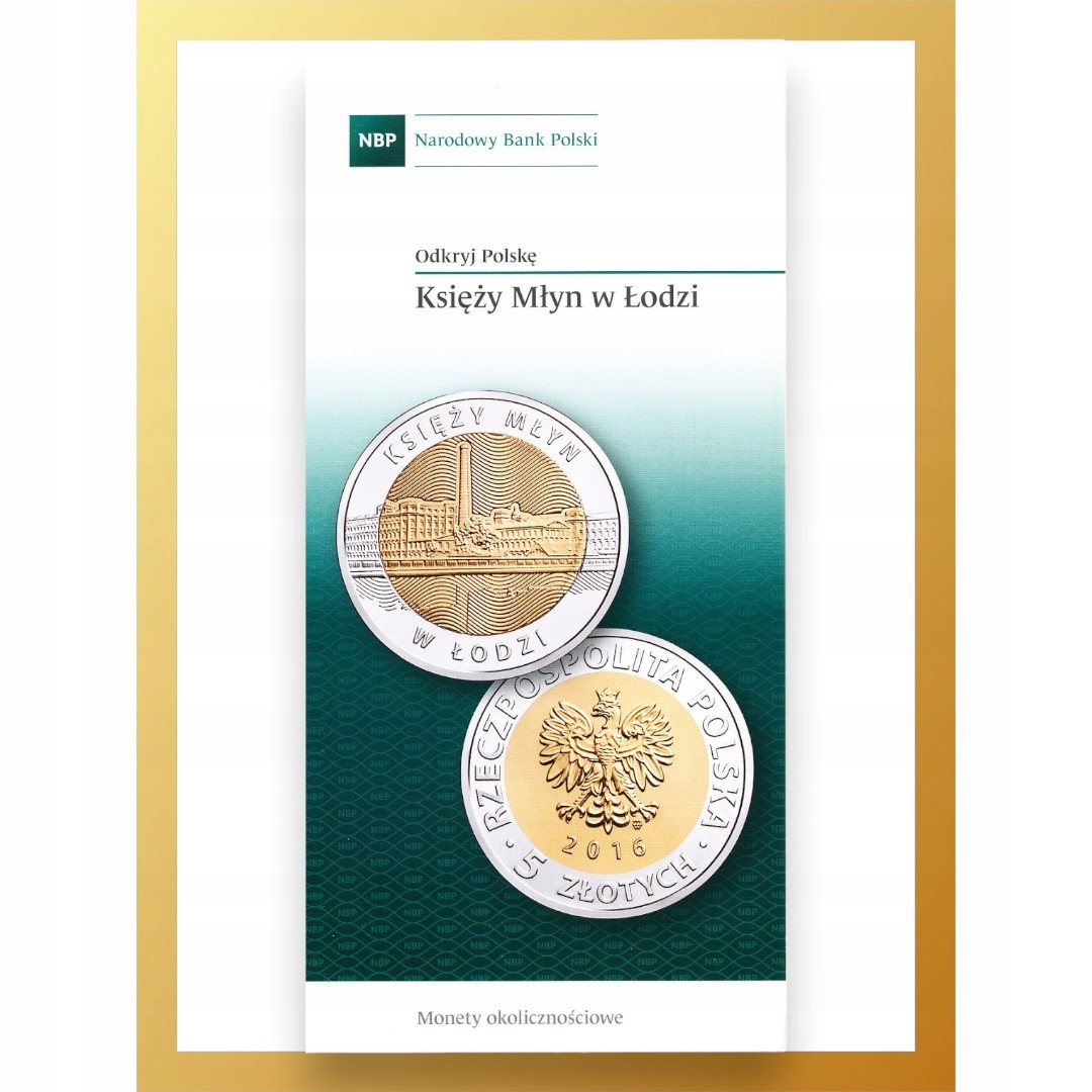 Folder - Księży Młyn w Łodzi - Odkryj Polskę - Język PL - 2016