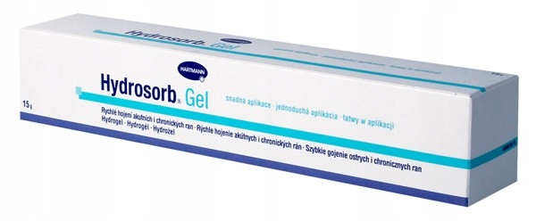 

Hydrosorb Żel Jałowy 15G 1 Sztuka, Gel 15G