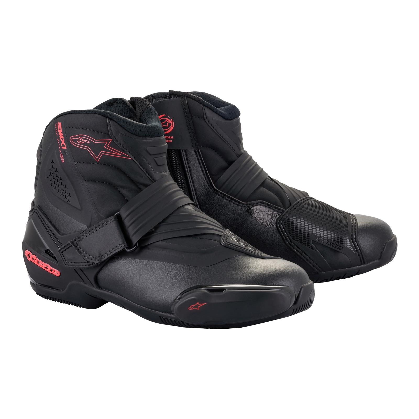 ALPINESTARS Buty SMX-1 R V2 Czarne Czerwone (Malinowe) Rozmiar 44 Poznań