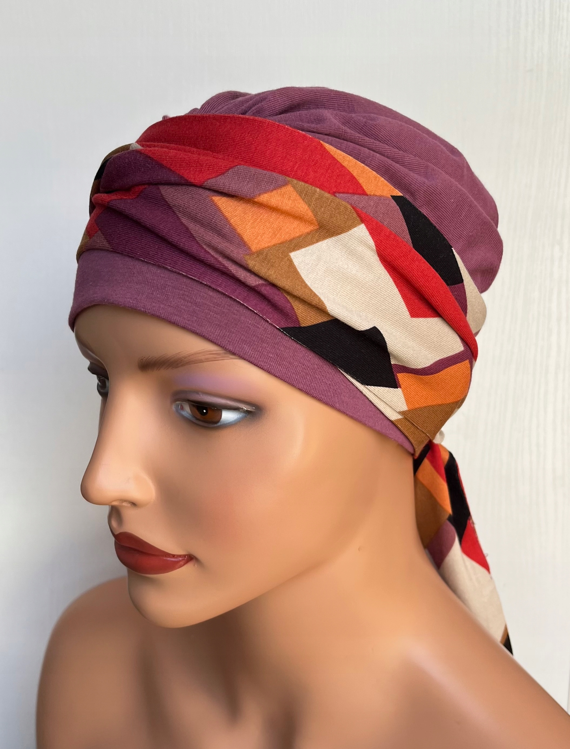 Turban Lena bm-wrzos chusta czapka Eva Design Marka Eva Design
