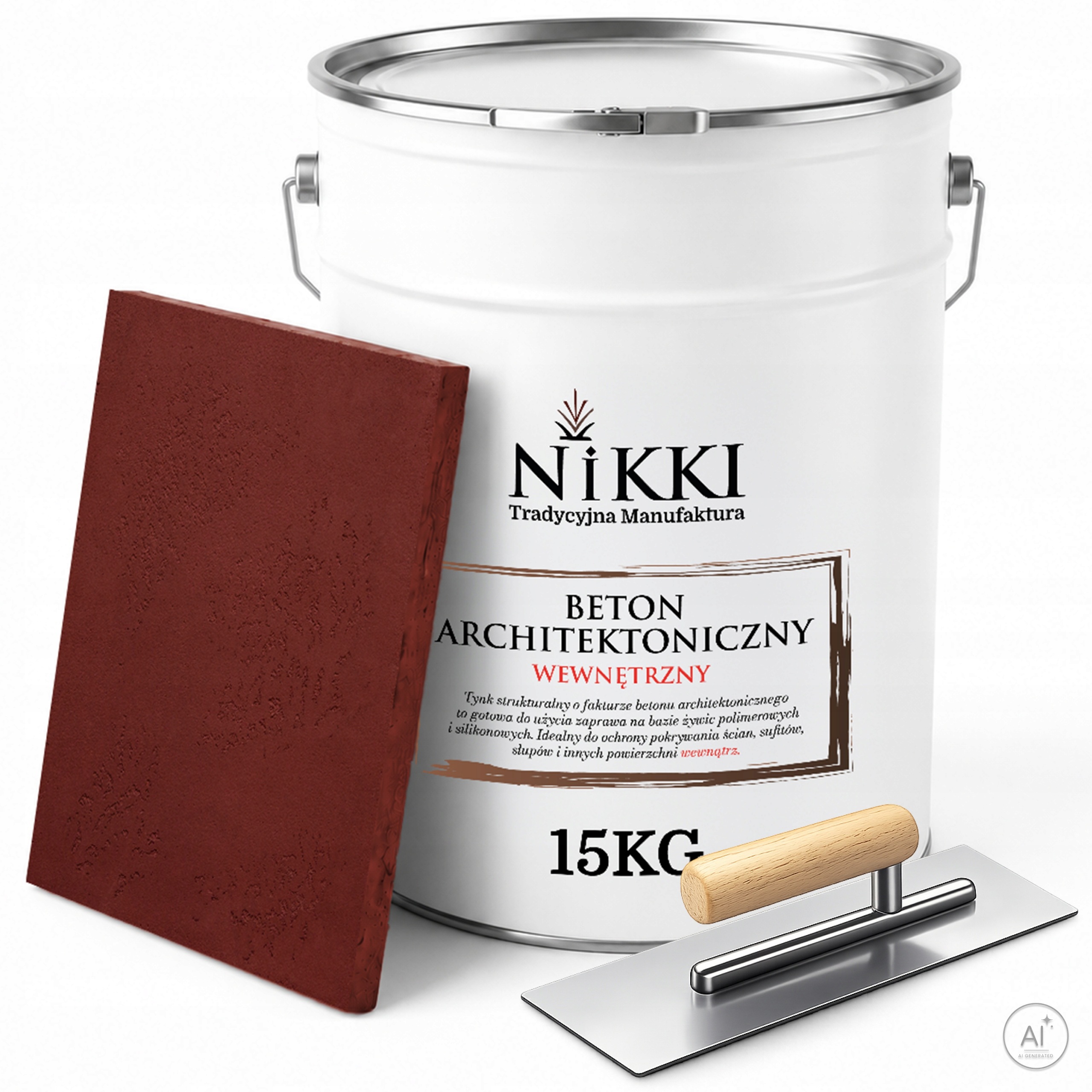 Dekorativní architektonický beton vnitřní 15 kg Bordový H3110 Paca