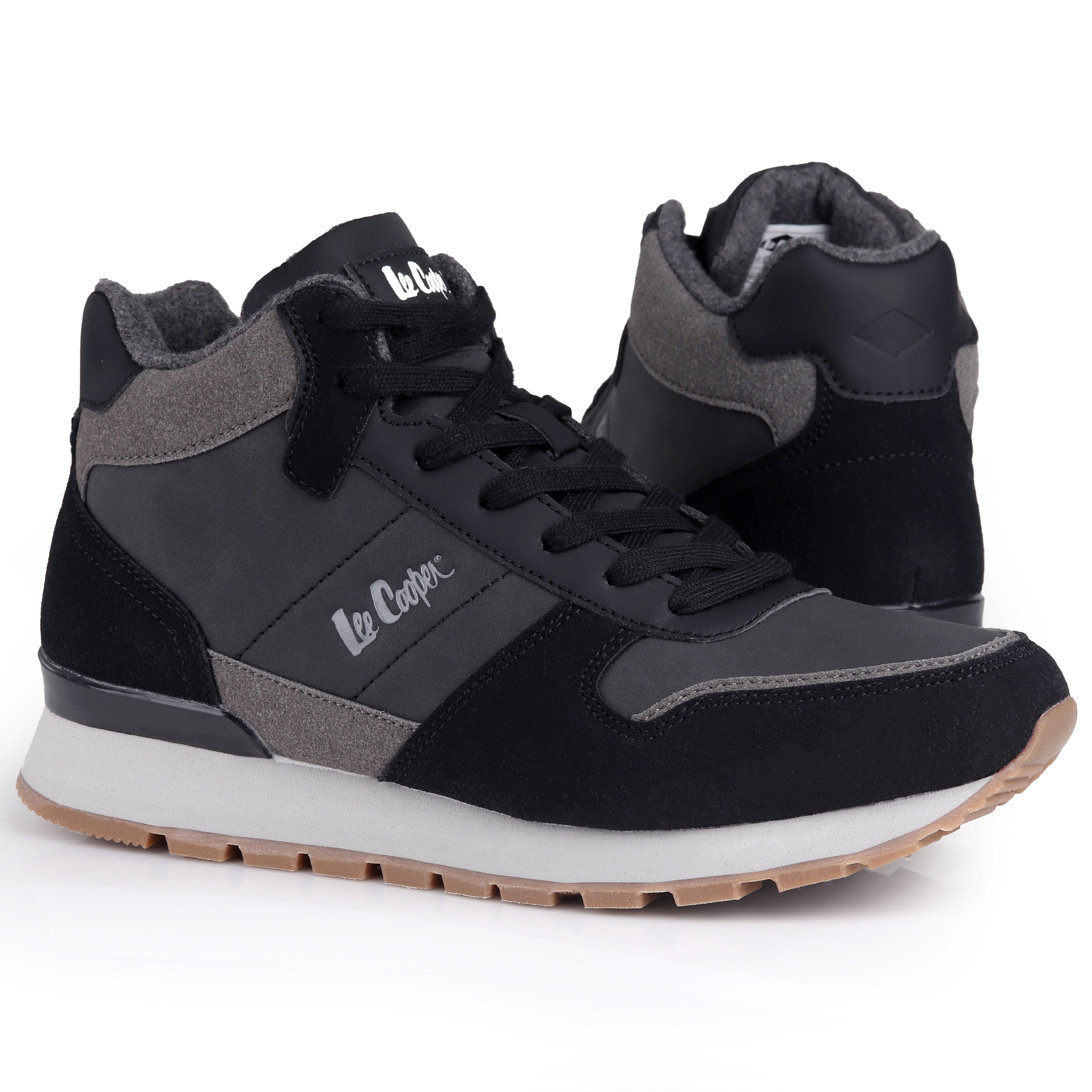 Pánské boty Lee Cooper černé zateplené