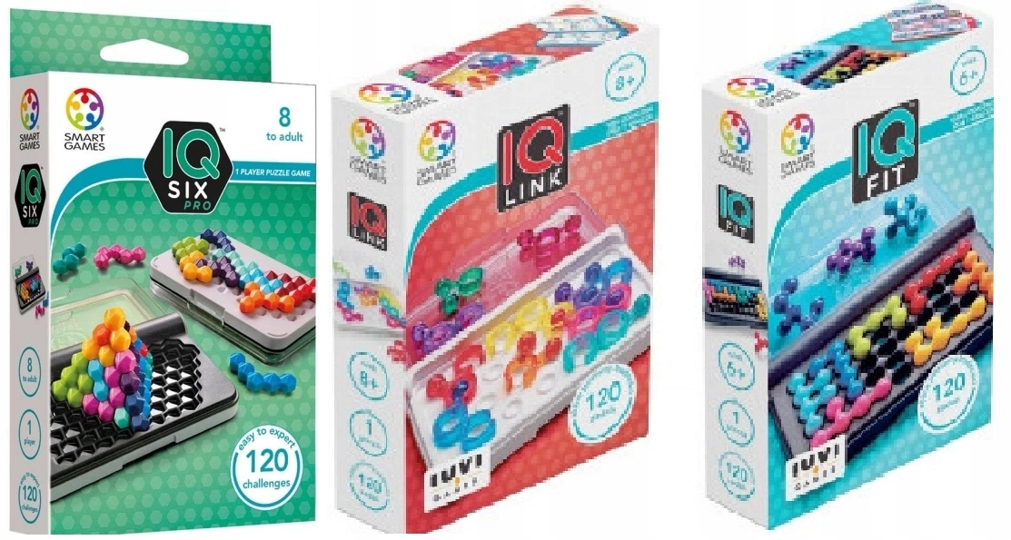 Smart Games Iq Six Pro Iq Link Fit