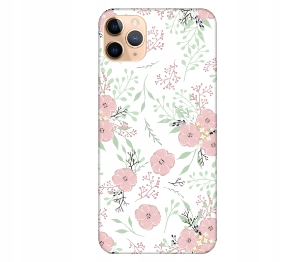 

Etui pokrowiec do iPhone 11 Pro Max Floral kwiaty