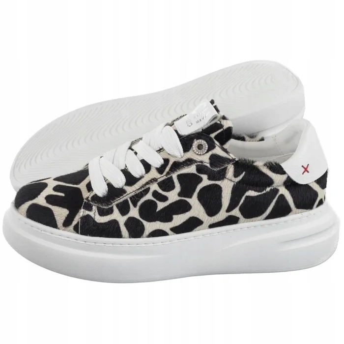 Dámské boty Obuv Tenisky CheBello Černé/Béžové 4719-516-154-PSK