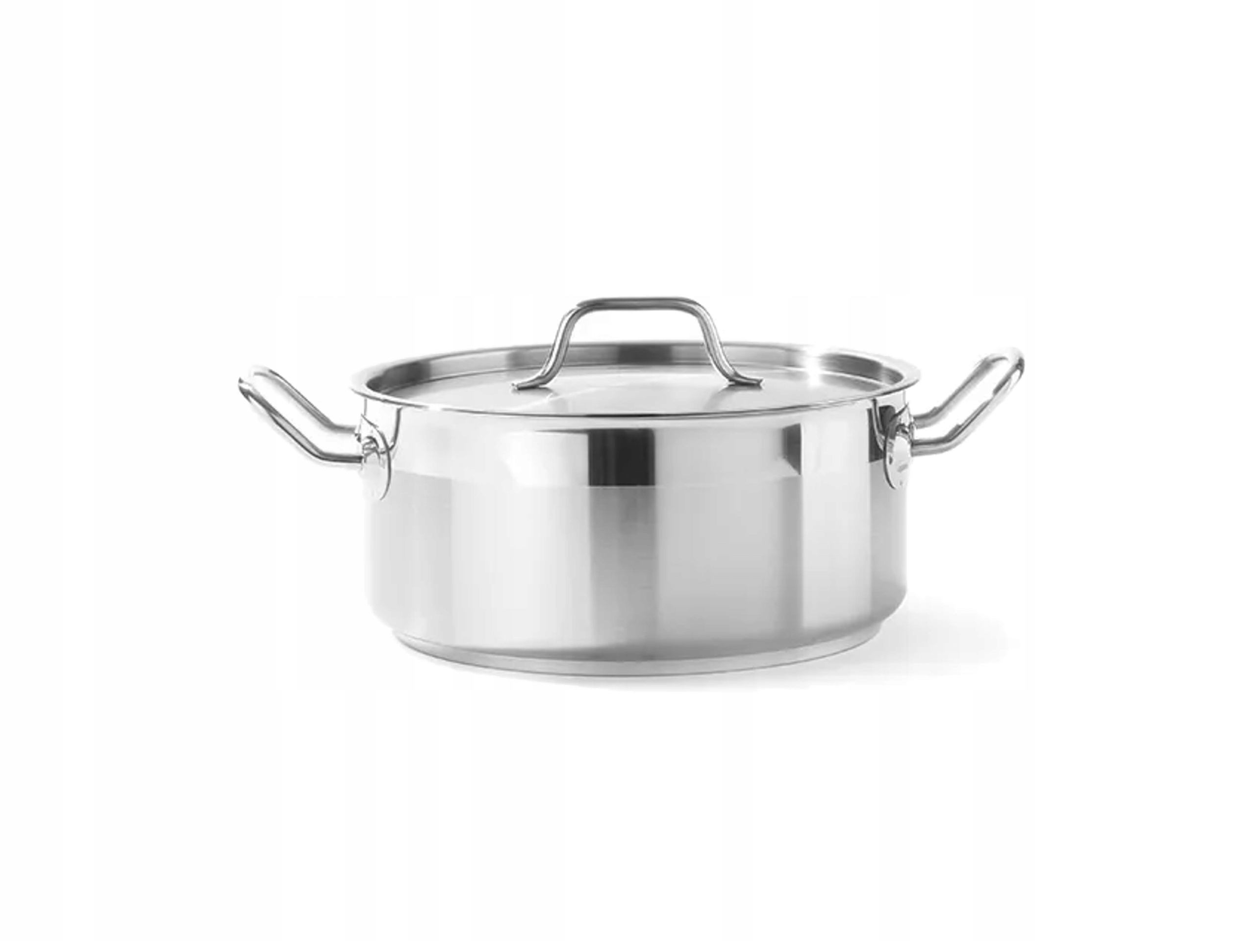 

Garnek 4,8L 24cm Pokrywa Stal Nierdzewna Indukcja