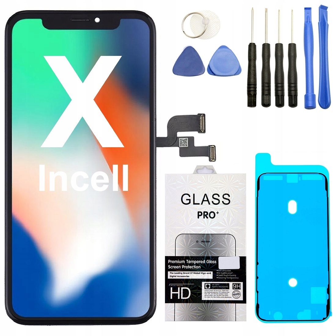 WYŚWIETLACZ EKRAN LCD do Apple iPhone X | Incell + GRATISY