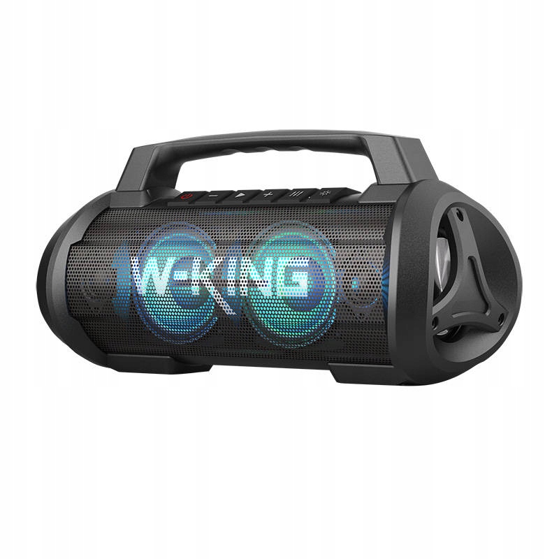 W-King D10 czarny Przenośny głośnik bezprzewodowy 60 W