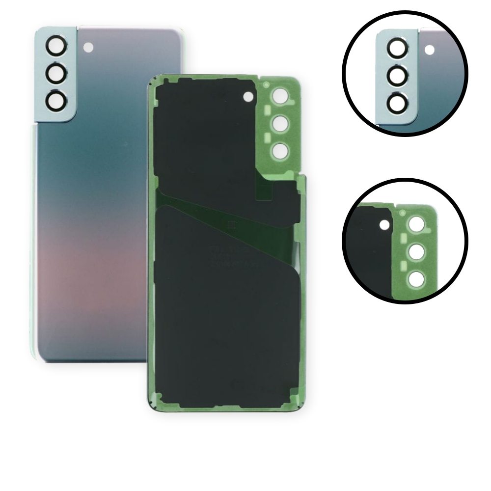 Tylna klapka, tylne szkło do Samsung Galaxy S21+ 5G, srebrna