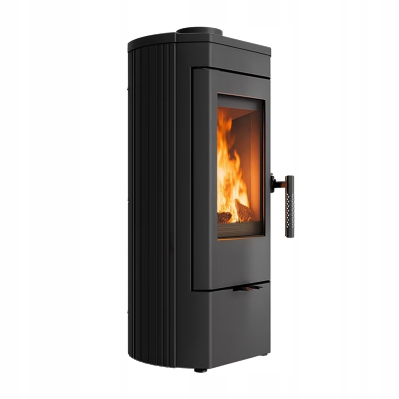 piec piecyk wolnostojący żeliwny Koza k12 fi 130 6kW Ekoprojekt rekuperacja