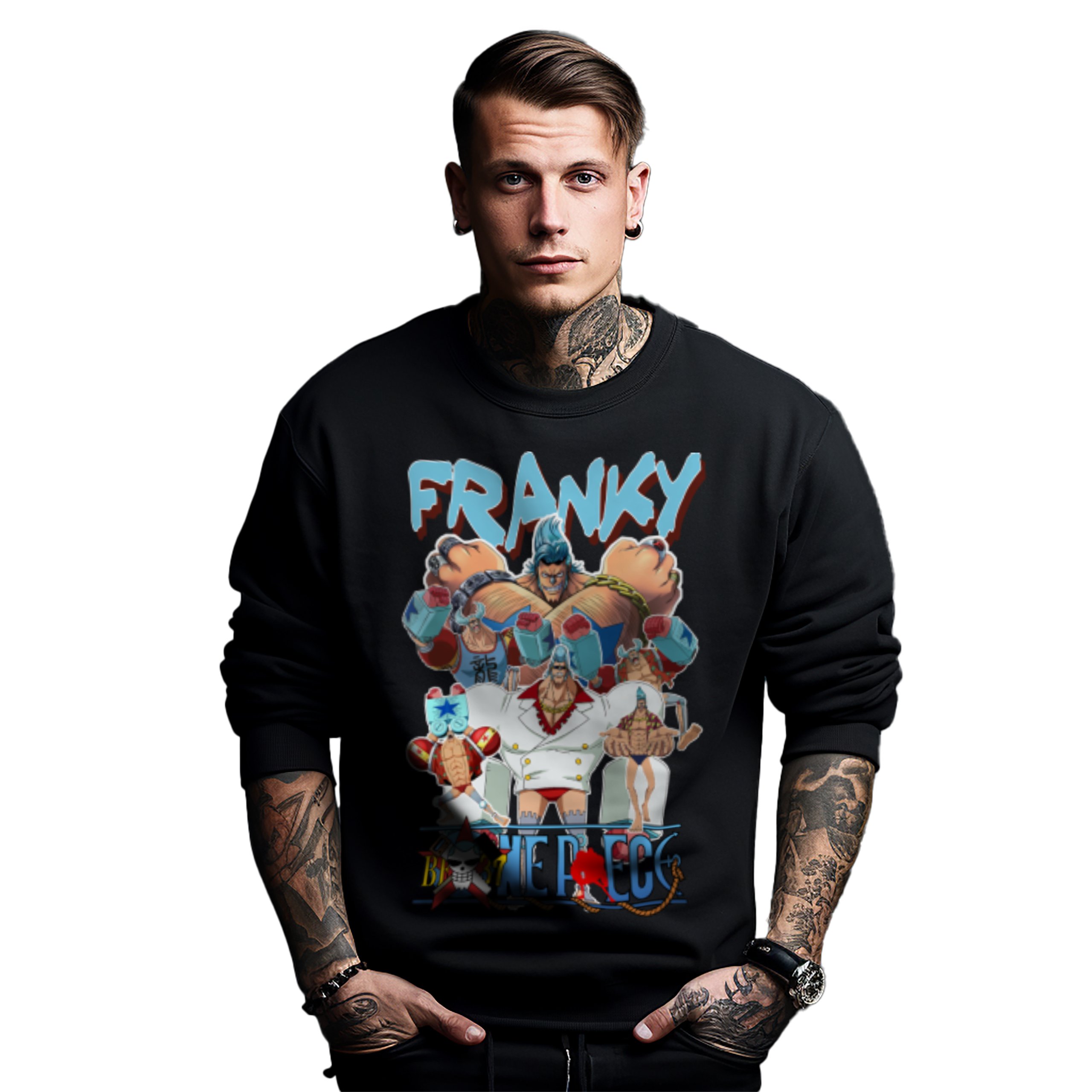 Mikina s potiskem Anime One Piece