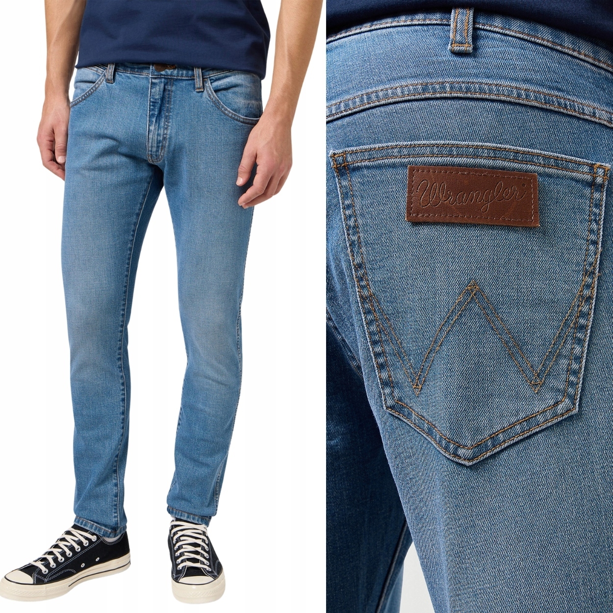 Wrangler Bryson skinny Stride pánské džínové kalhoty s trubičkami W29 L34
