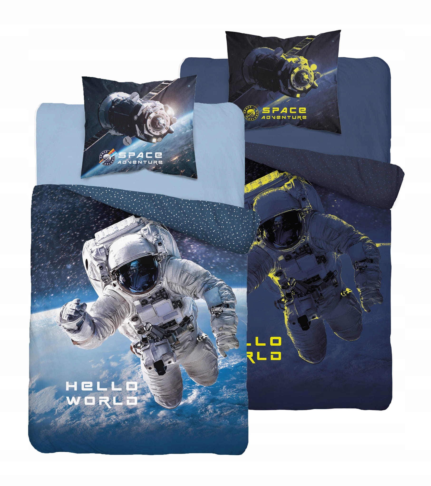 

Pościel Świecąca W Ciemności 160x200 Astronauta 02