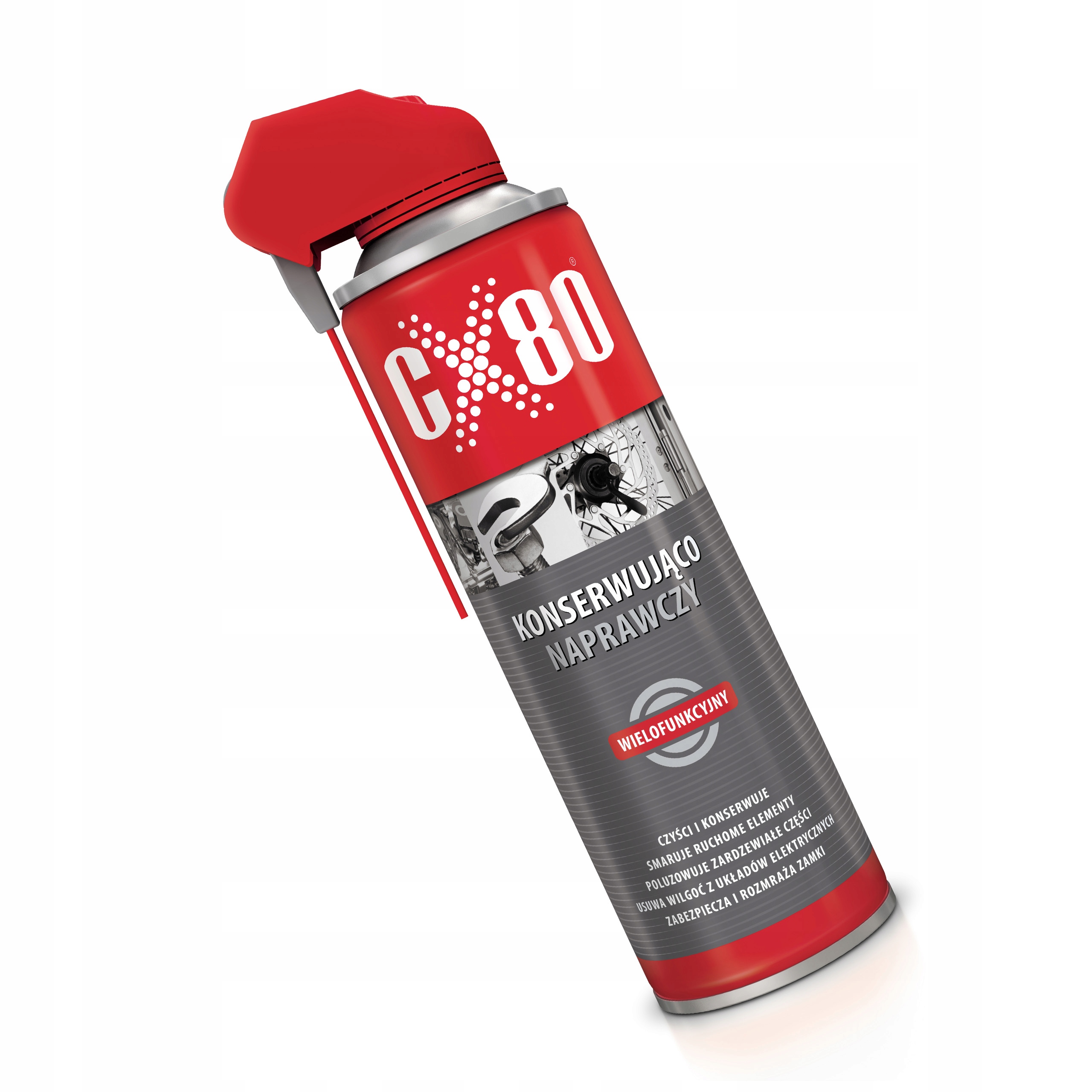 CX 80 Środek Konserwująco Naprawczy 500ml Penetrujący Duo Spray aplikator