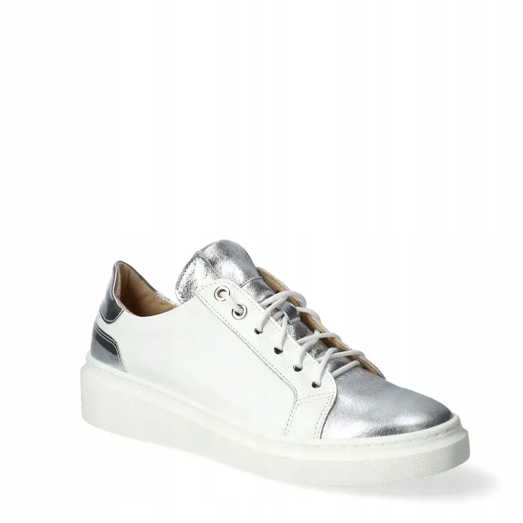 Arturo Vicci Tenisky bílo stříbrné