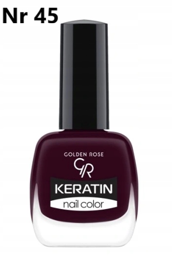 

Lakier do paznokci keratyna Golden Rose Keratin 45
