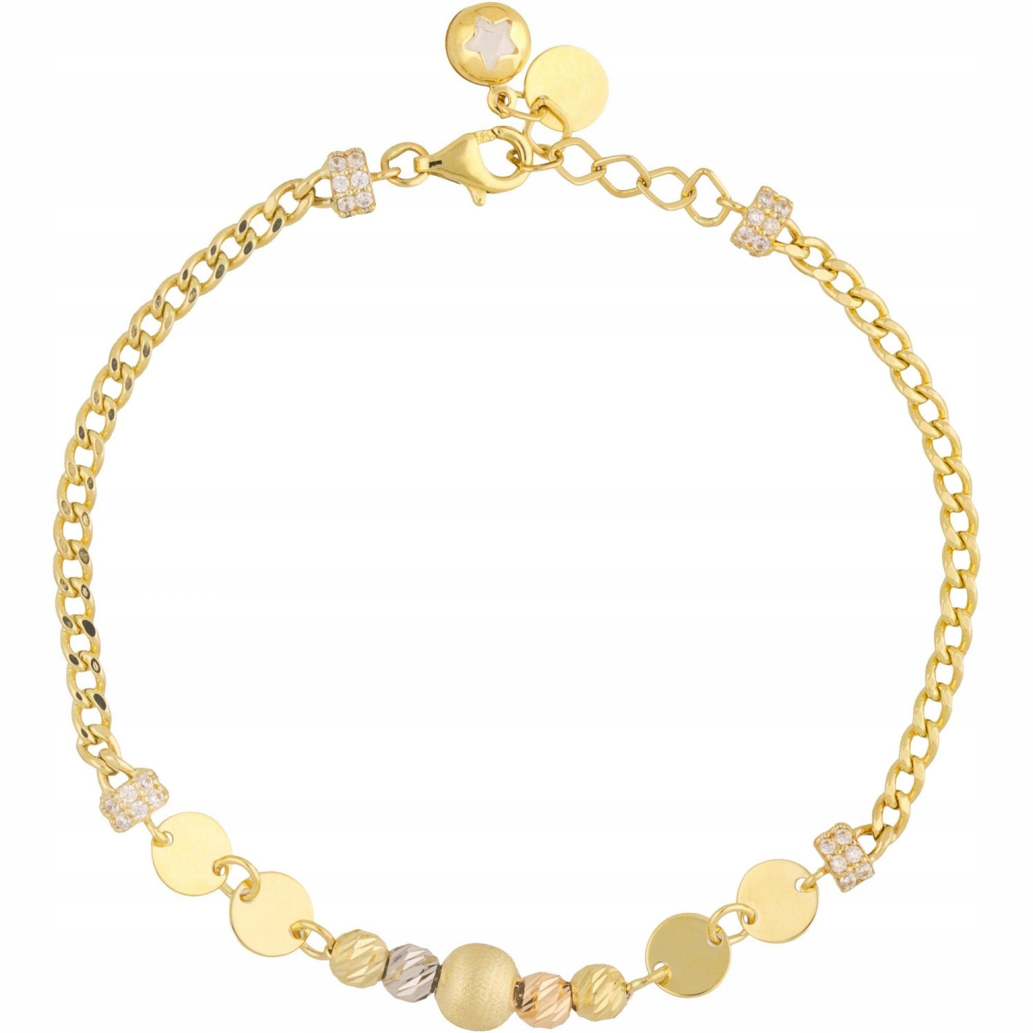 Dámský náramek Harf zlato 585