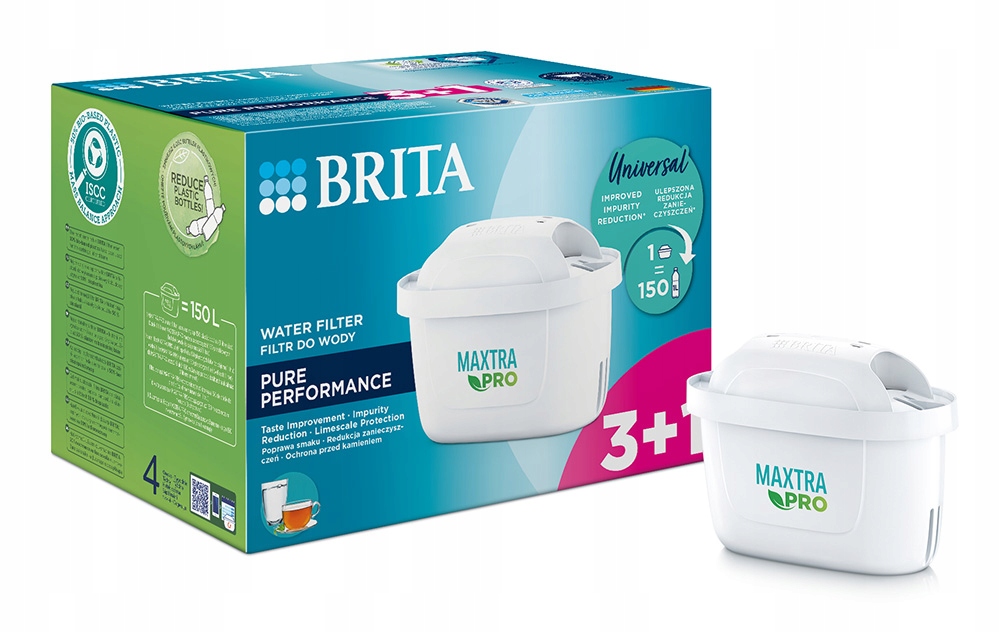 Filtr wody wkład do dzbanka Brita Maxtra Pro Pure Performance 3+1 Box
