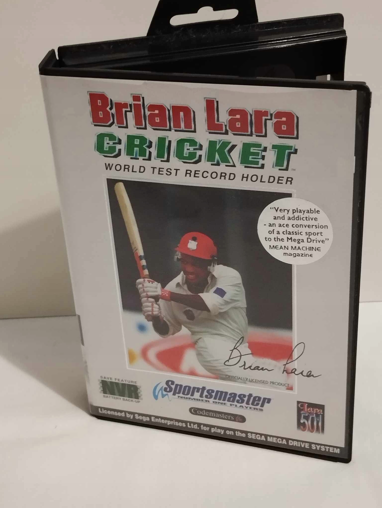 Gra Brian Lara Cricket Sega MegaDrive Platforma Sega Megadrive