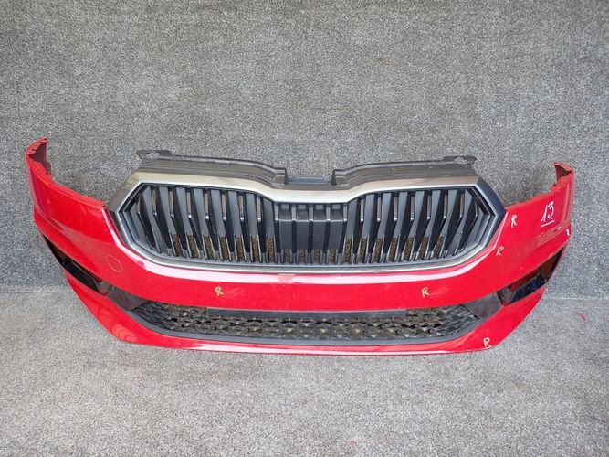 SKODA FABIA IV front bumper front air conditioning grid air