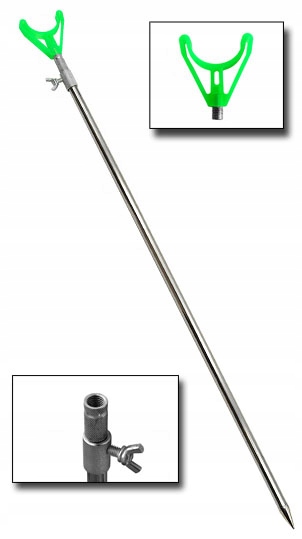 

Podpórka Wędkarska 85cm 140 cm Sztyca Nierdzewna