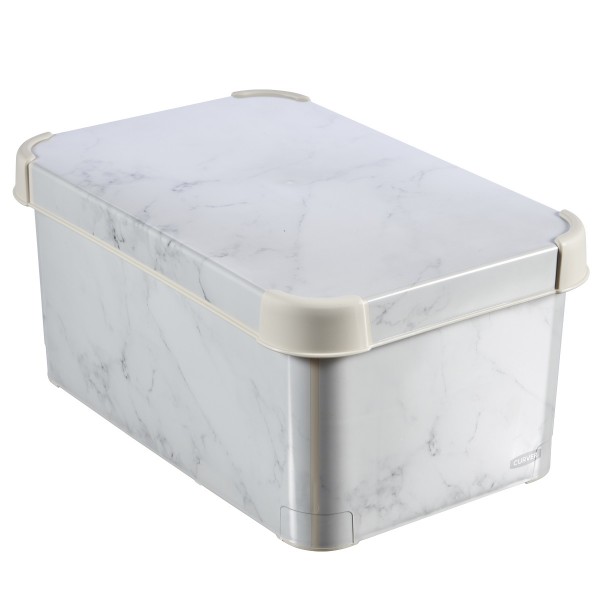 

Pojemnik Z Pokrywą Curver Marble S Deco Pudełko