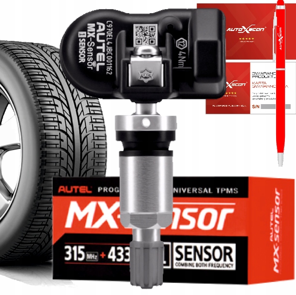 Autel Czujnik TPMS MX-Sensor METAL 315+433MHz 1-SENSOR
