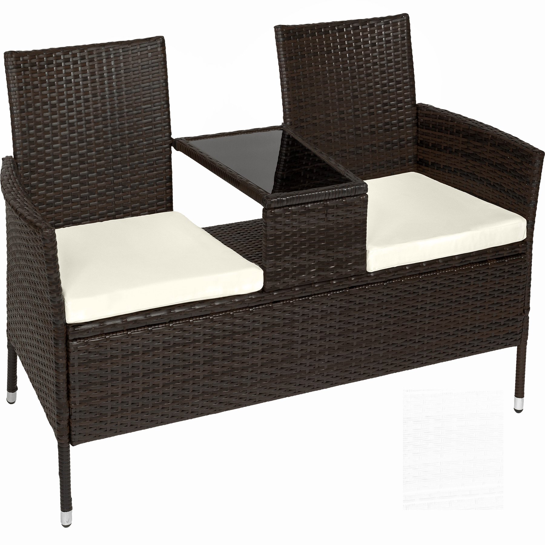 

Zestaw meble ogrodowe z polirattanu 2 cz. 401548