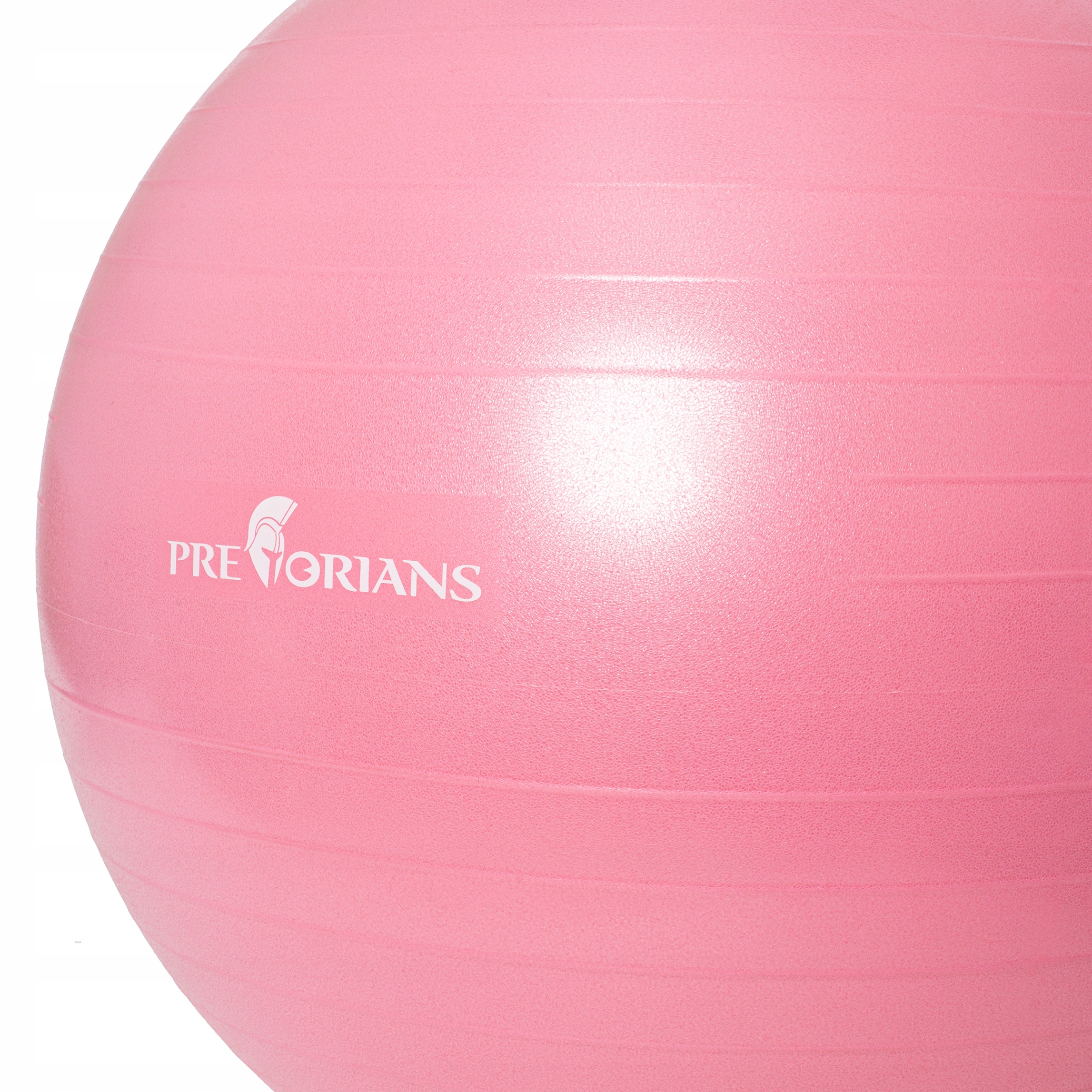 PIŁKA GIMNASTYCZNA ANTI BURST DO ĆWICZEŃ REHABILITACYJNA Z POMPKĄ 65 CM Kolor dominujący różowy