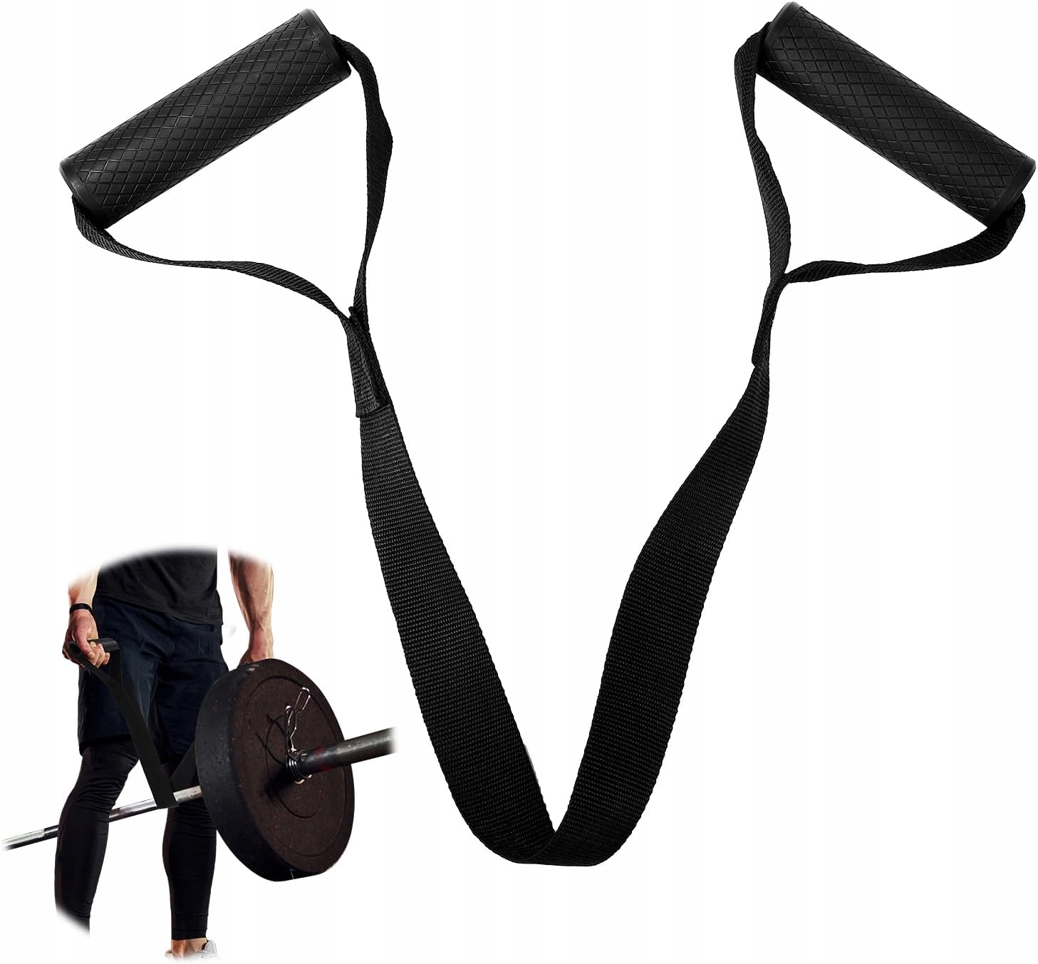 Uchwyt fitness solidny uchwyt do wyciągów
