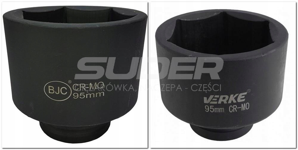 NASADKA 95 MM 1" 6-KĄT UDAR.CRMO