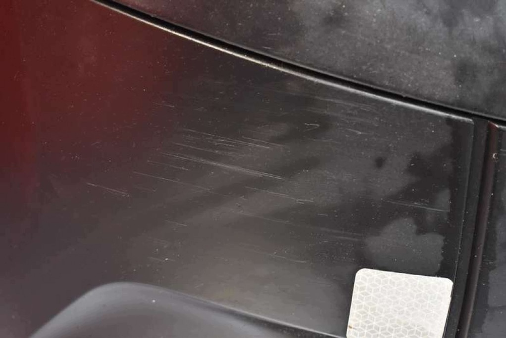 bumper front front black CITROEN BERLINGO 2 II 08-12
