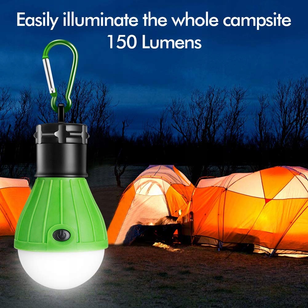 Winzwon Lampa LED Kempingowa Garaż Żarówka 3-PACK — miniatura 2