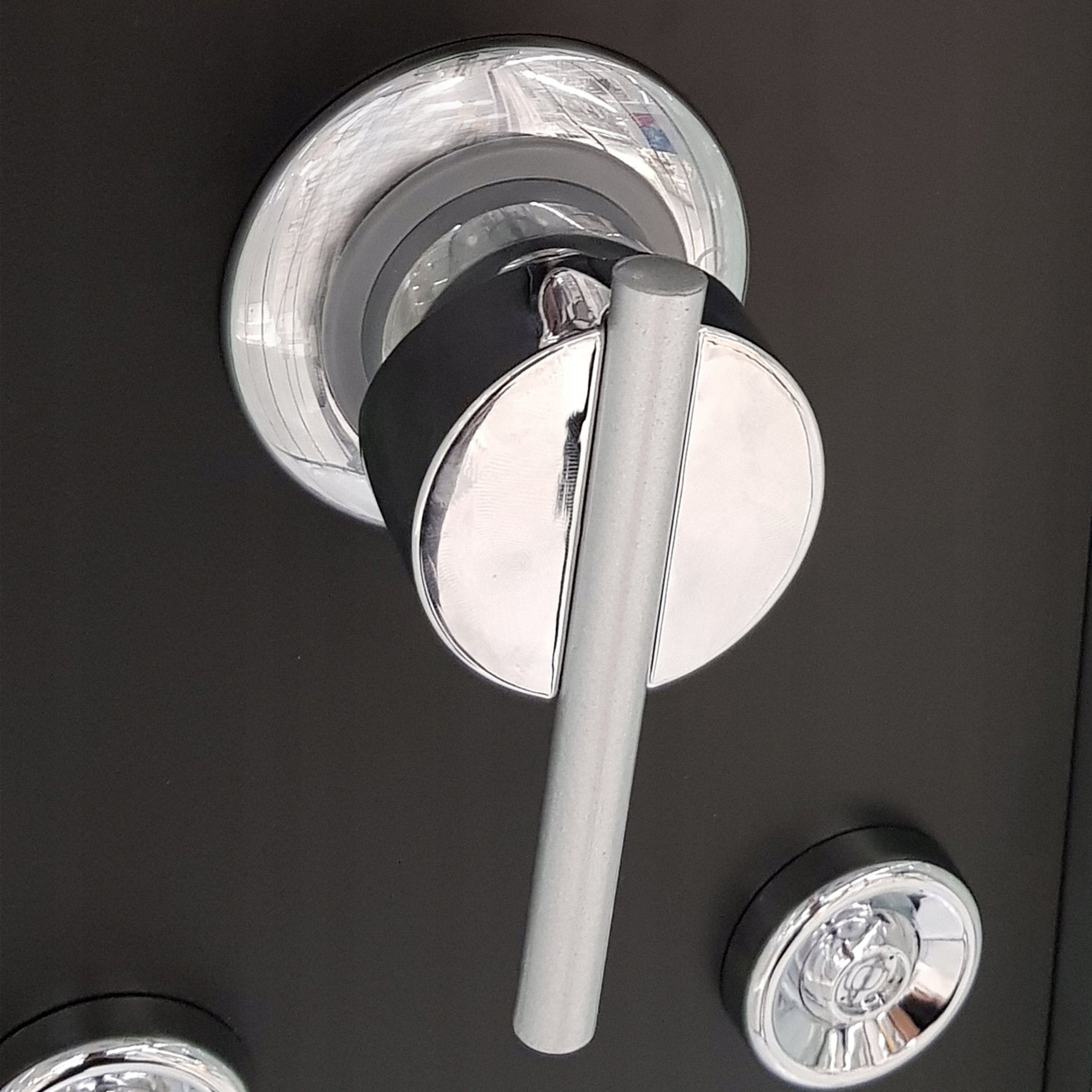 Kabina prysznicowa z hydromasażem Vena Hydro NT-90, półokrągła, brodzik Marka Breezz