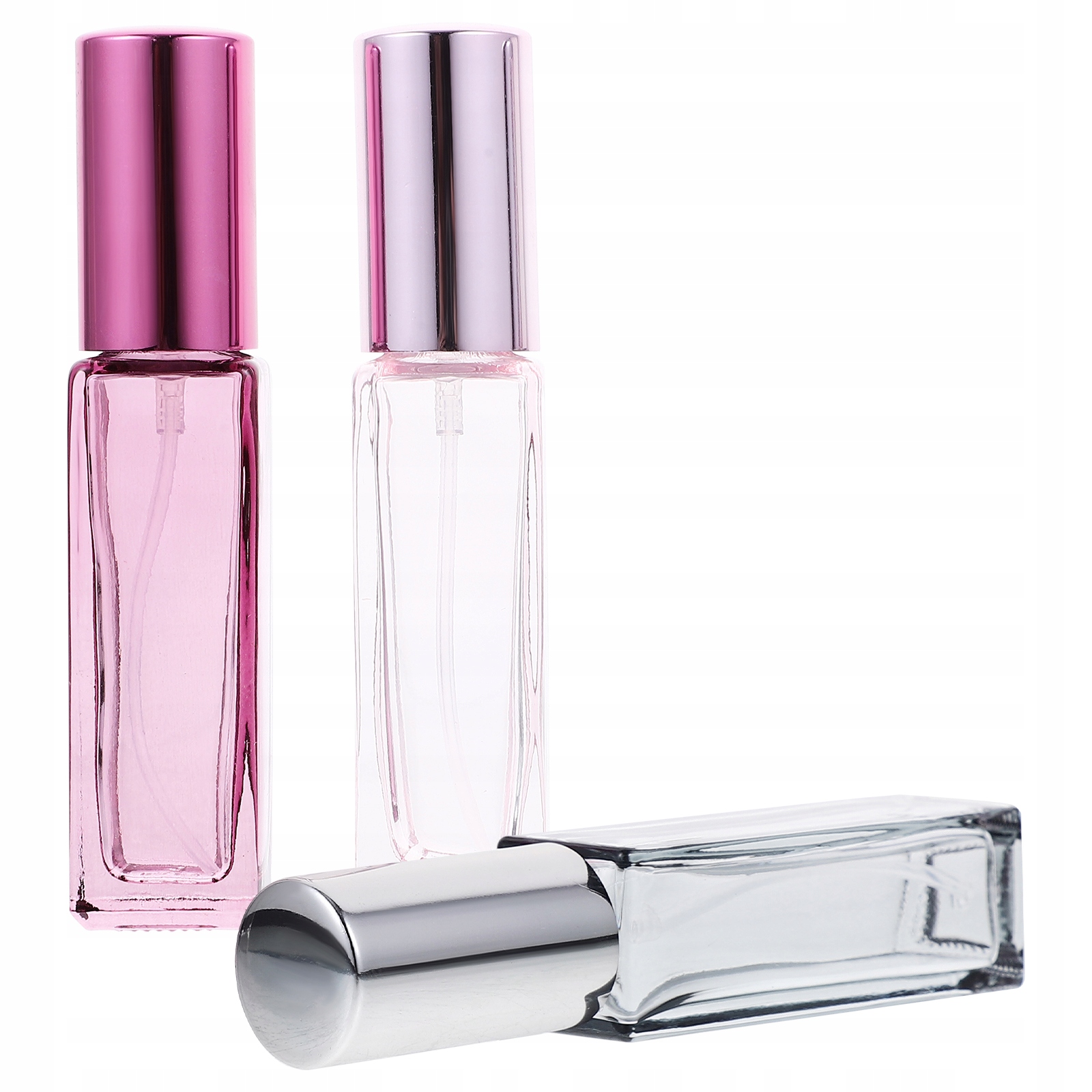 BUTELKI NA PERFUMY DOZOWNIK KIESZONKOWY SZKŁO PODRÓŻNE Marka bez marki