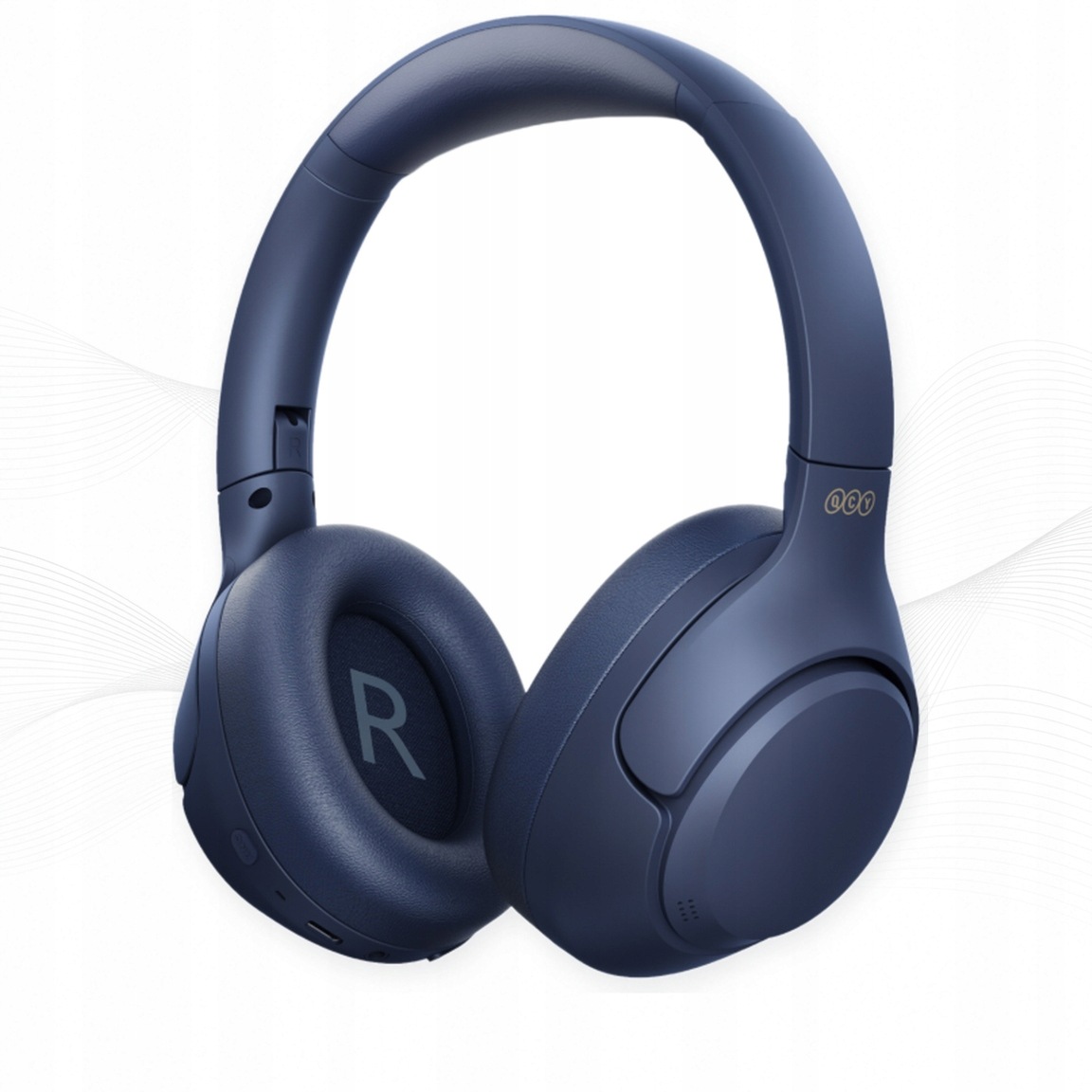 Bezdrátová sluchátka do uší Qcy H3 Anc Hi-Res Bluetooth 5.4 Modrá