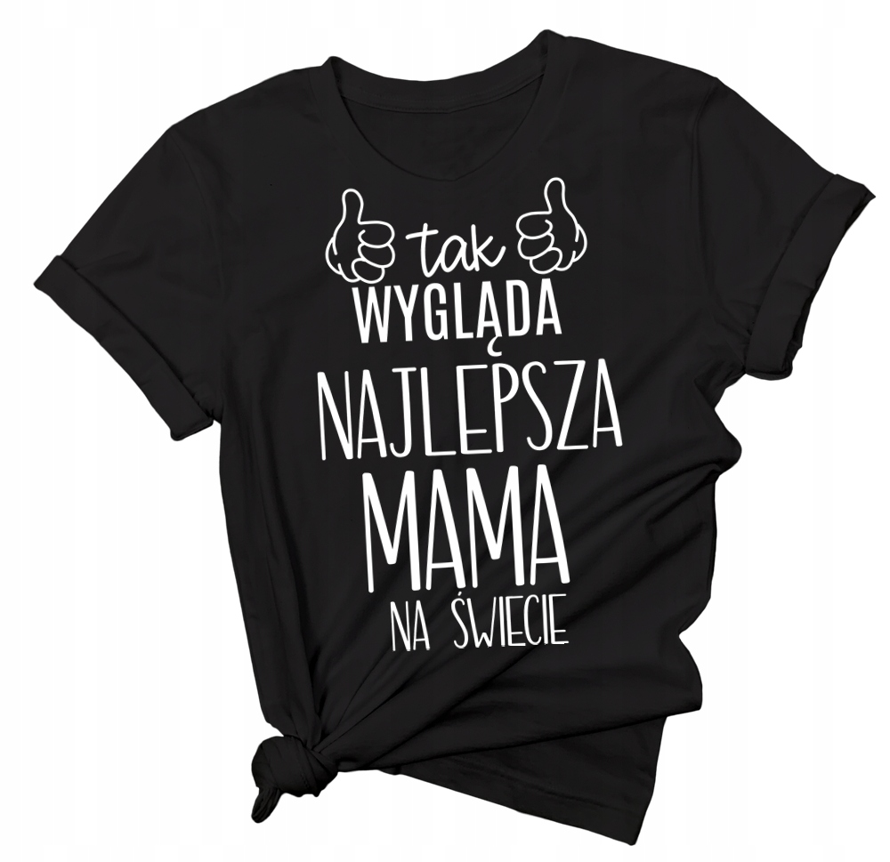 

Koszulka dla mamy prezent na urodziny od syna 4XL