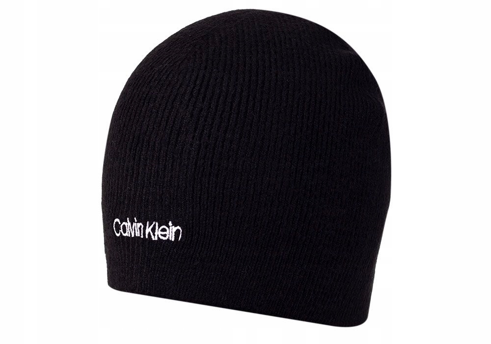 

Calvin Klein Czapka Zimowa Basic Wool Beanie Black