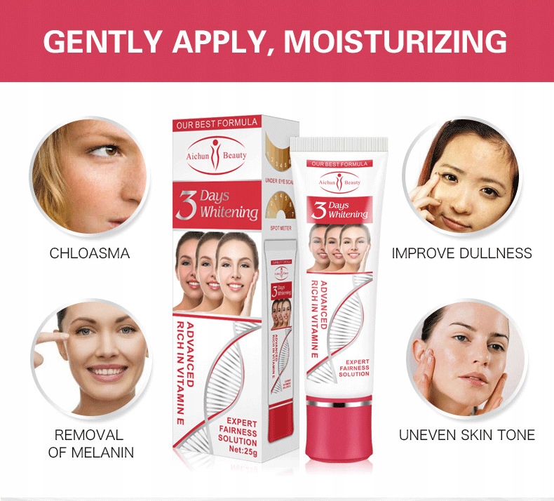 Krem wybielający piegi i przebarwienia na twarzy Marka inna marka