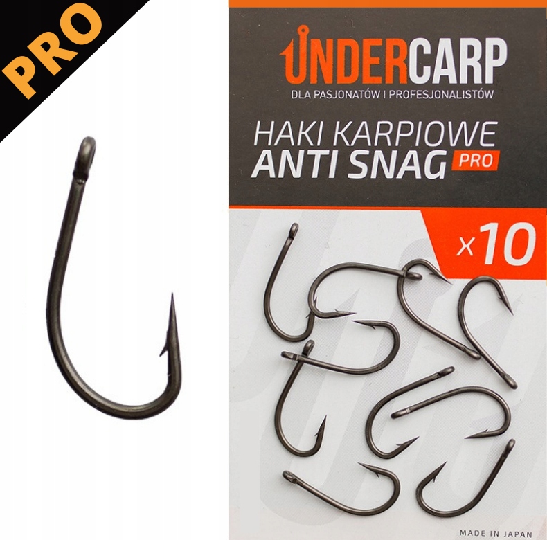 Undercarp Haki Karpiowe Anti Snag 2 Pro