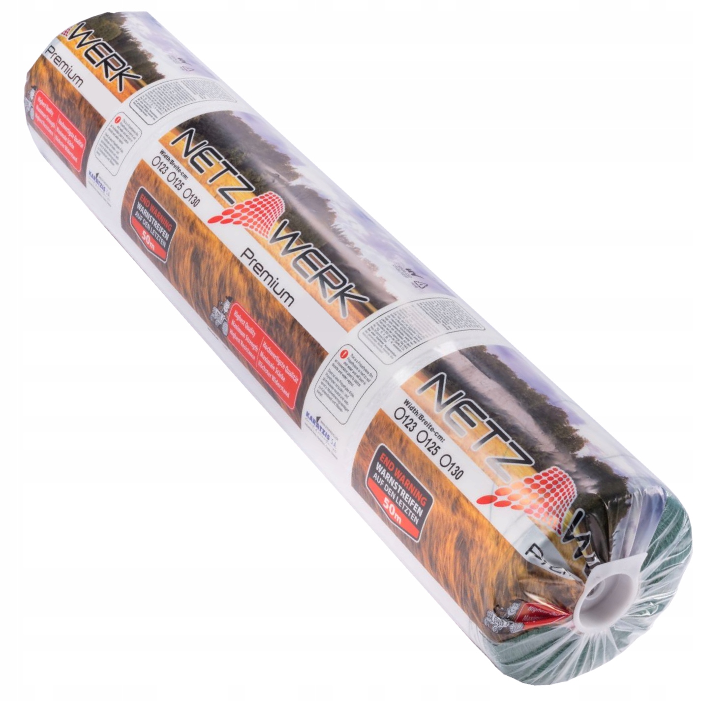 SIATKA ROLNICZA NETZWERK DO OWIJANIA BALOTÓW BEL SŁOMY SIANA 125x3000M