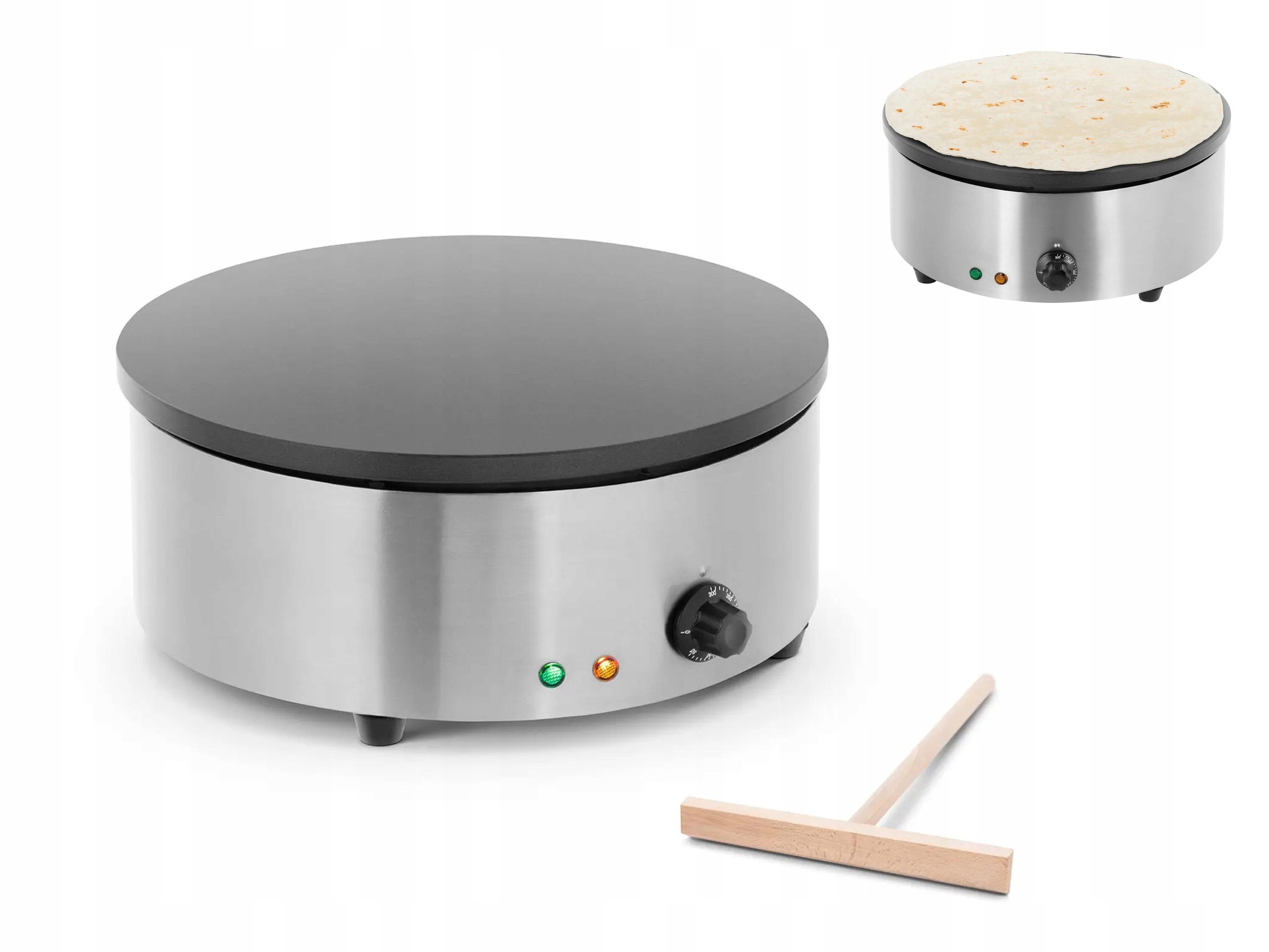 Elektrická Palačinkovačka Kulatá Zařízení Na Palačinky 40CM Litinová 3kW