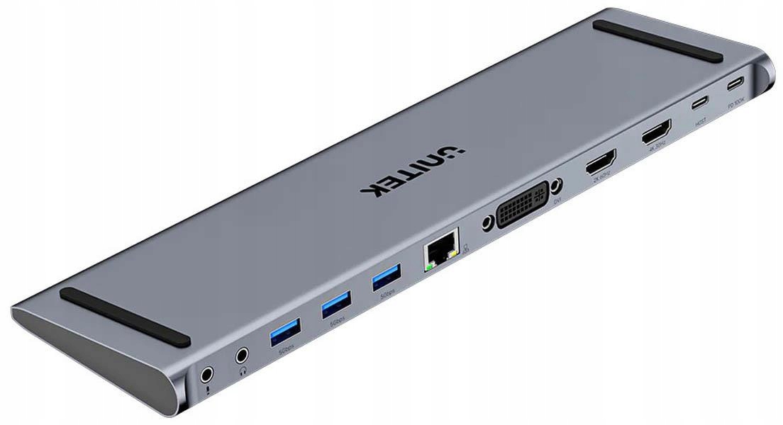 Dokovacia Stanica Unitek Usb C Displaylink 4K 30HZ 5GBPS Pd 100W