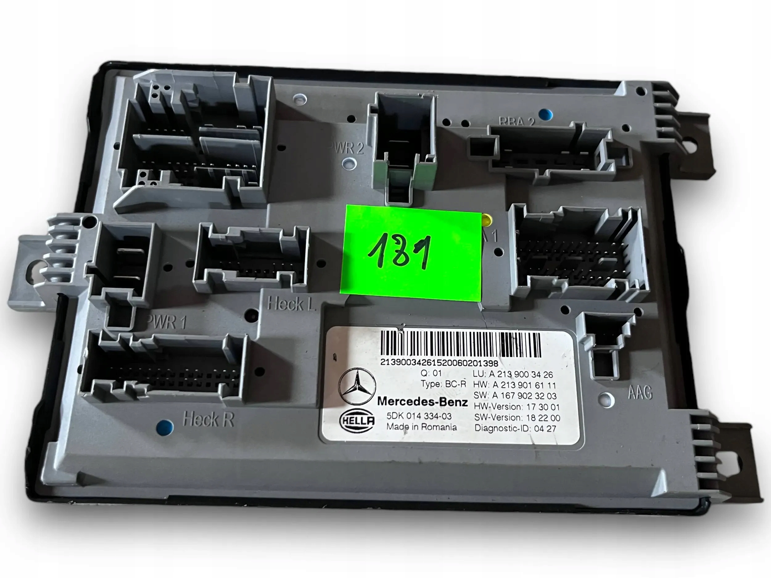 MERCEDES E KLASA W213 module SAM 2139003426 @M