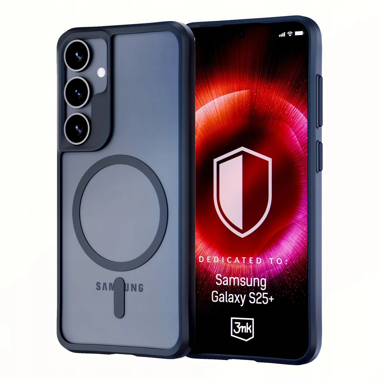 Etui 3mk Satin Armor MagCase na Samsung Galaxy S25+ przezroczyste